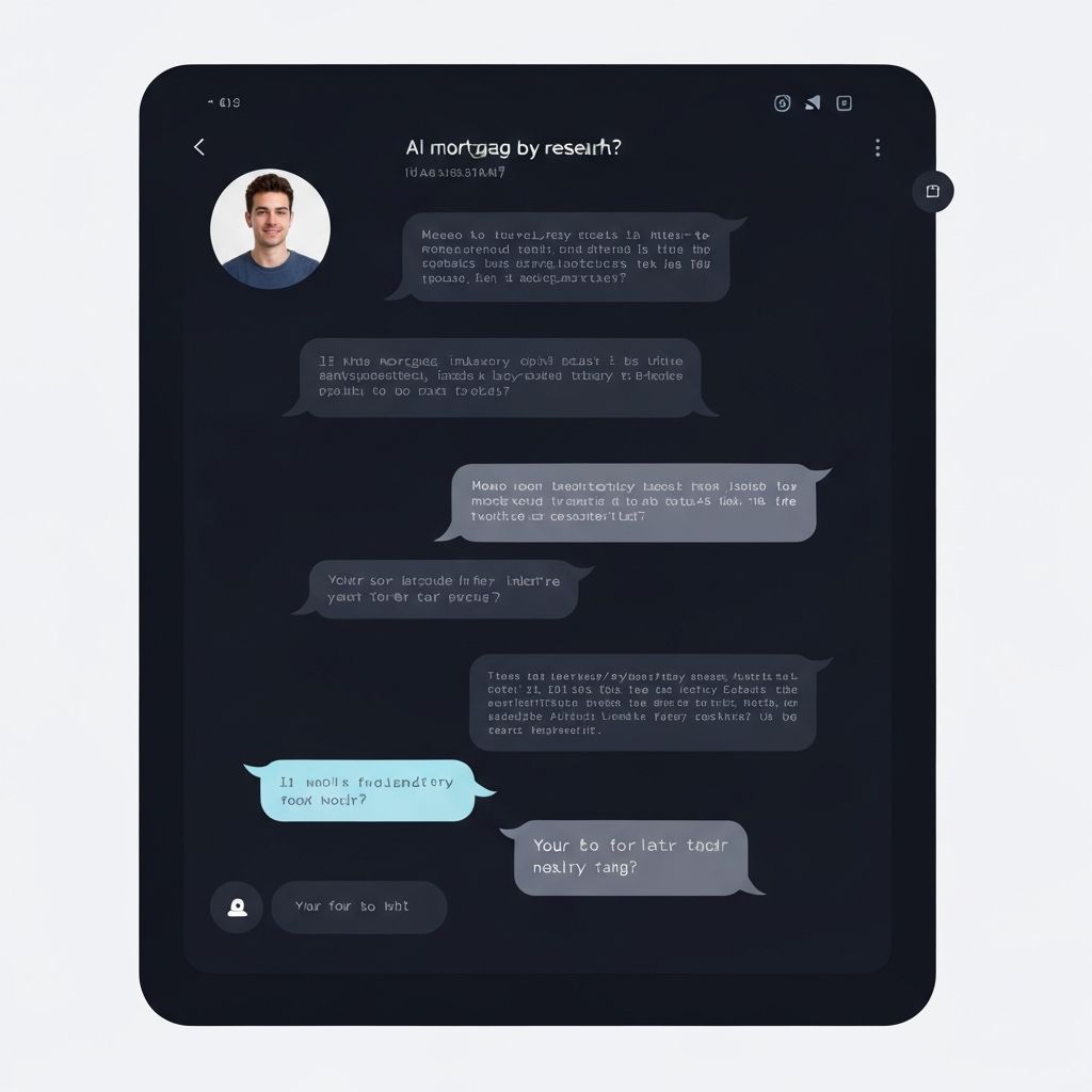 MS Copilot conversation about mortgage application discovery